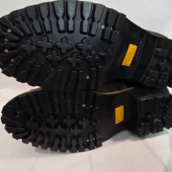 New Carolina Men's Spruce Logger 8" Waterproof Steel Toe Boots CA9824 Size 11D - Picture 7 of 9